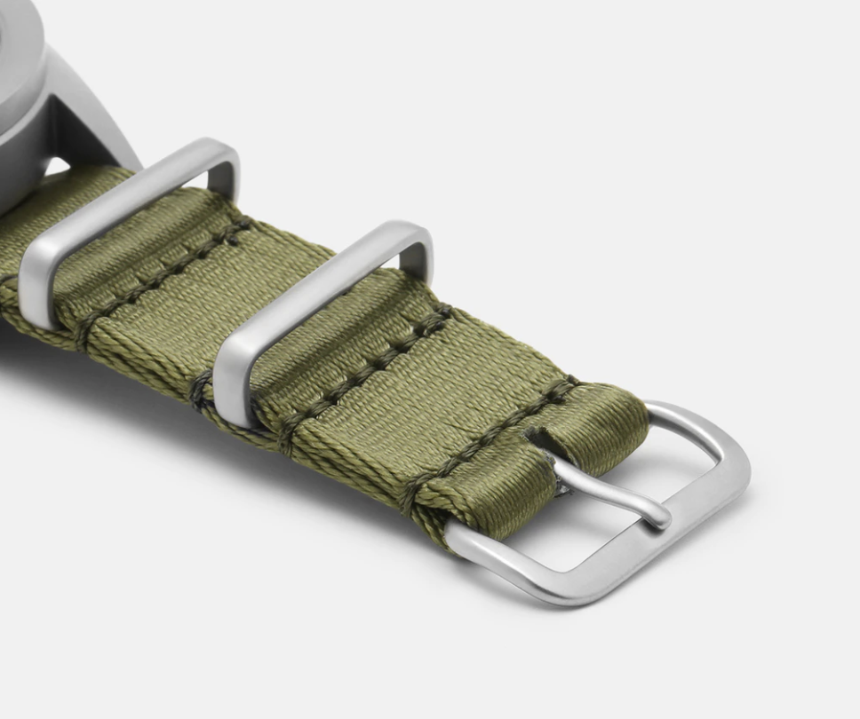 Pre-owned Manchester Watch Works Mww Rattler Field Watch Seiko Sus Homage Titanium