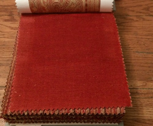 Kravet Couture Joseph Abboud Collection II Sienna Rosewood Russet sample book
