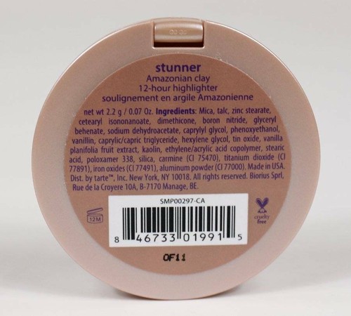 Tarte Amazonian Clay 12-Hour Highlighter Stunner 0.07 oz New