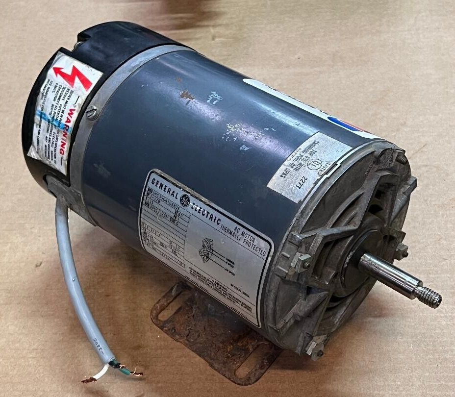 GE AC MOTOR MOD 5KC39QN1068DX 1-1/8HP 115V 1PH 3450/1725RPM GE AC MOTOR MOD 5KC39QN1068DX 1-1/8HP 115V 1PH 3450/1725RPM