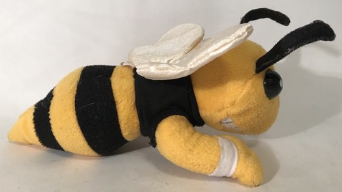 Vintage Georgia Tech GT Buzz Yellow Jackets 8” Plush Campus Critters 1998 Mascot