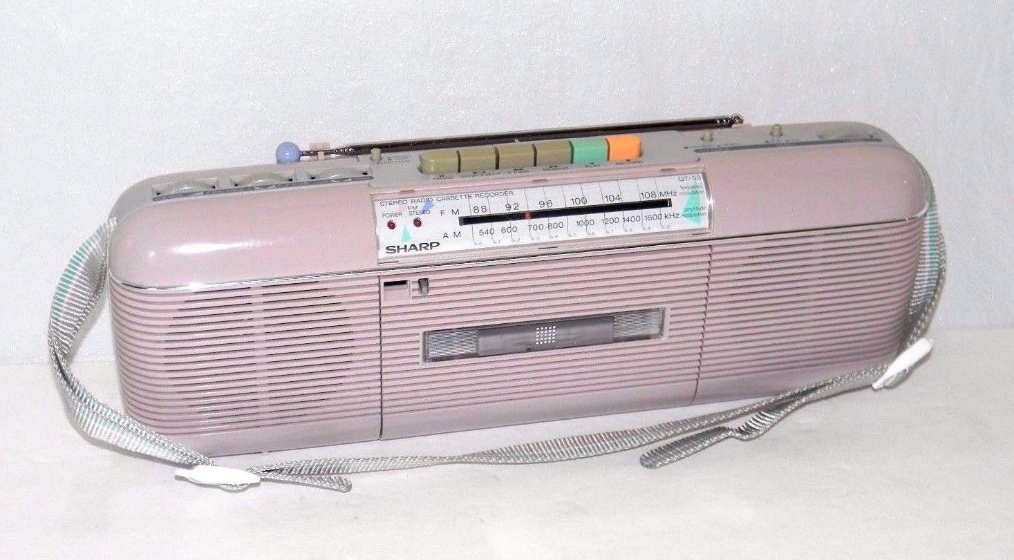 SHARP Tragbare Kassettenspieler