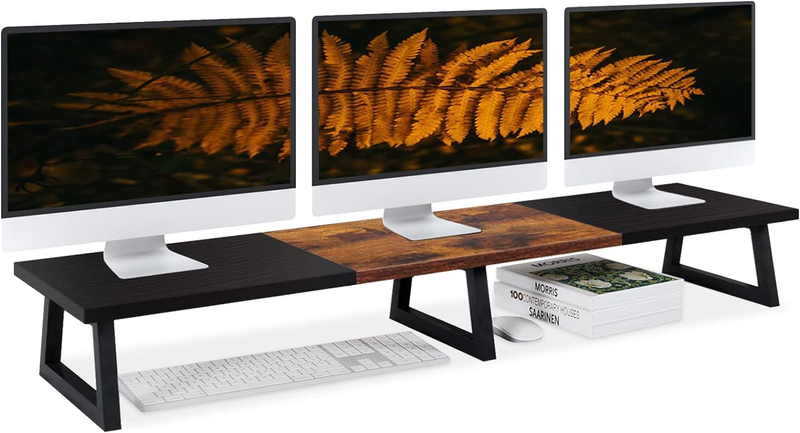 Large Monitor Riser Wood Tv Stand Riser Computer