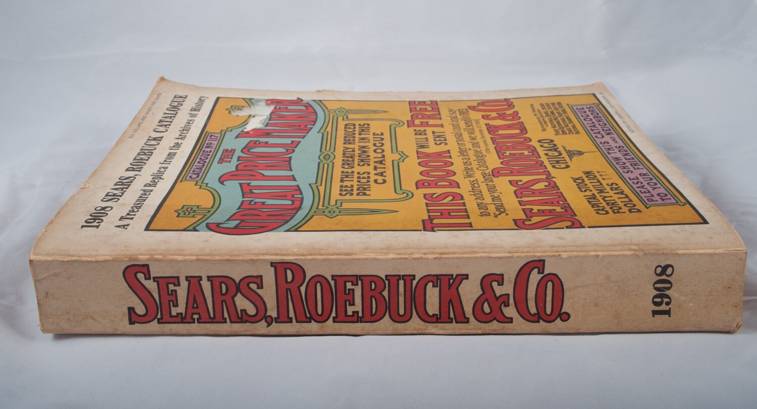 Vintage 1971 Replica of Sears Roebuck 1908 Catalogue No. 117