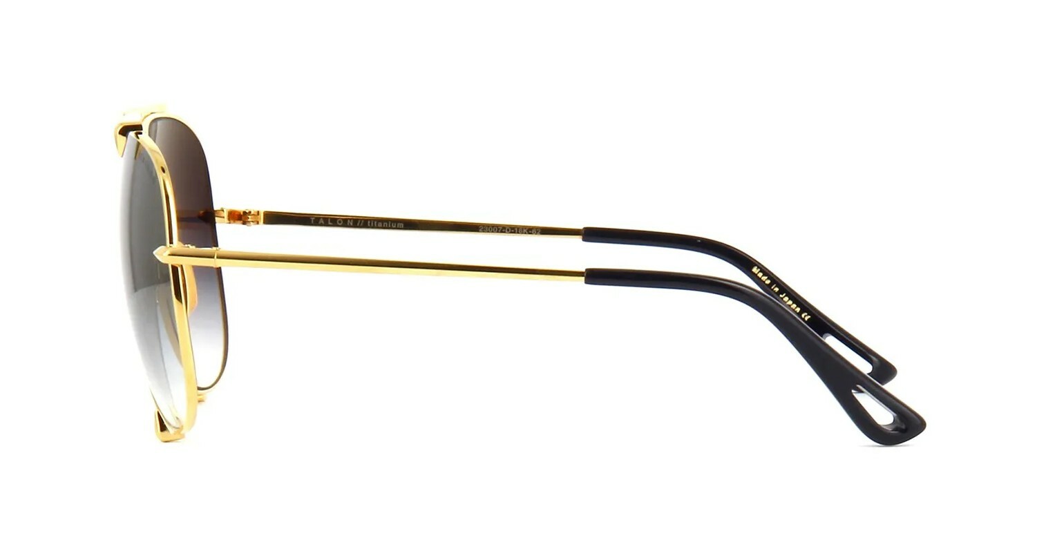 Pre-owned Dita Talon Yellow Gold 18k/grey Gradient With Gold Flash (d) Sunglasses