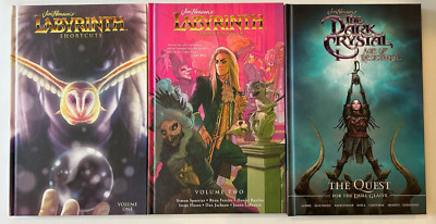 Jim Henson's THE DARK CRYSTAL LABYRINTH LABYRINTH 3 HARDCOVER Books