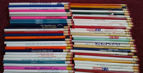 Vintage New York Ads + Other Pencil Lot