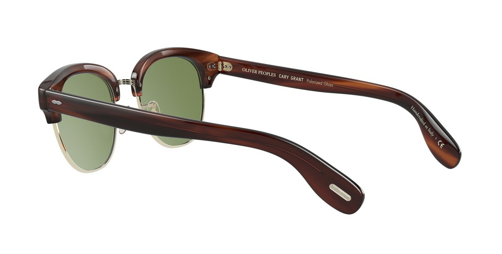 Pre-owned Oliver Peoples Cary Grant 2 Sun Ov 5436s Grant Tortoise/g-15 (1679p1) Sunglasses In Green