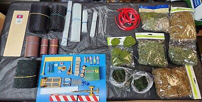 Big Box of Hobby Scenery  for Slot Cars or Trains or Your Hobby