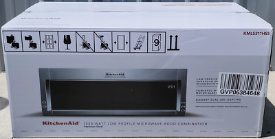 KitchenAid 1.1 cu. ft. Over the Range Low Profile Microwave Hood