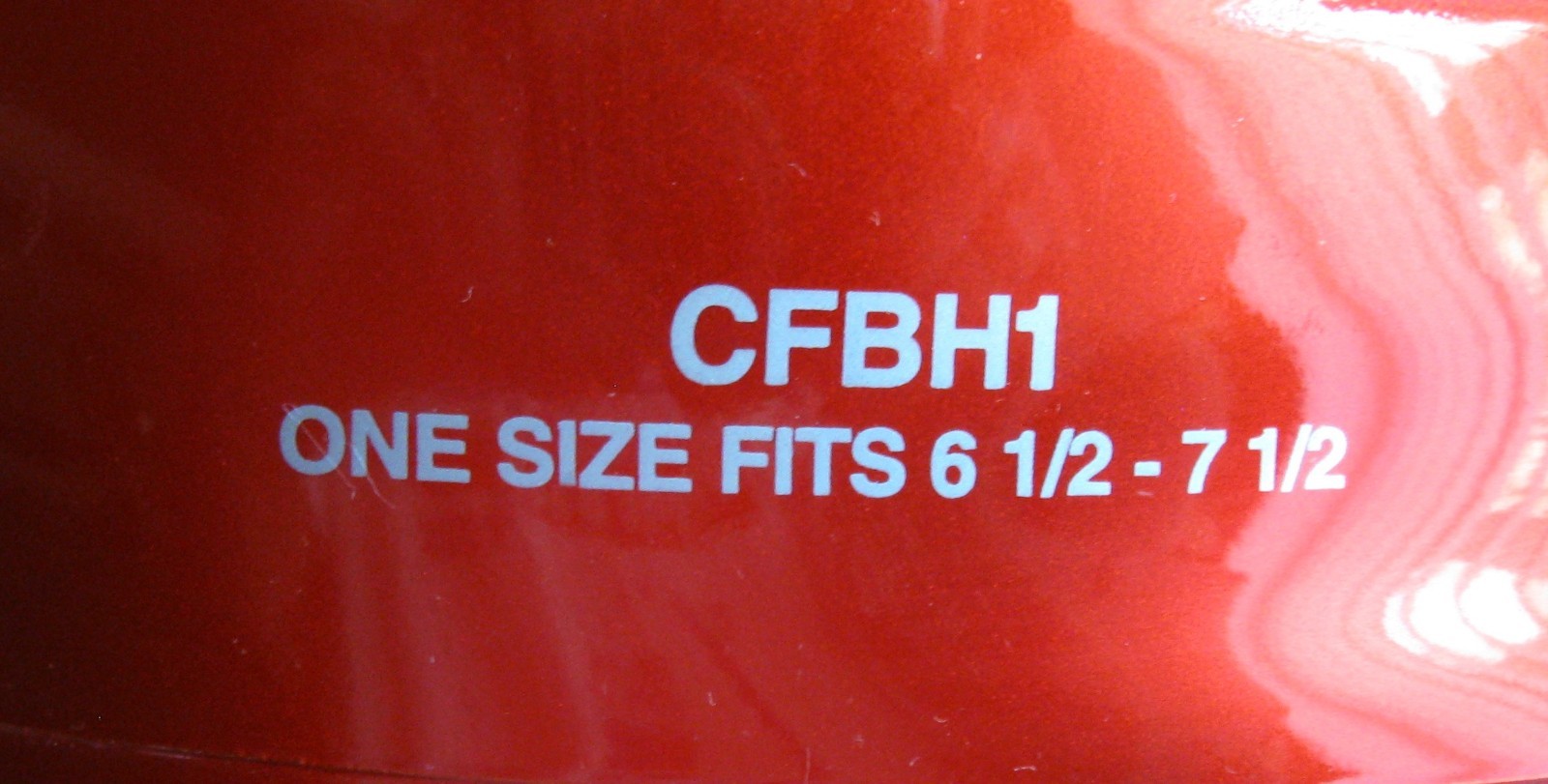 Red Rawlings cool flo batting helmet, sz 61/2 - 71/2,15 vent holes