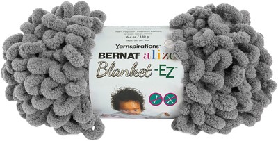 Bernat Alize Blanket-EZ Yarn Dark Gray