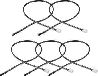 Uxcell 5 Pcs 10K NTC Thermistor Probe 15.7 Inch Epoxy Sensitive Temperature Temp