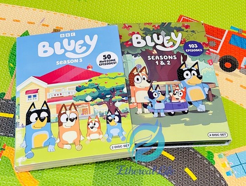 ブルーイ DVD シーズン１&２ と シーズン３ ブルーイ DVD シーズン1&2 と シーズン3 Amazon.com: Bluey