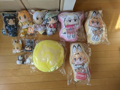 Kemono Friends Bulk Sale Ichiban Kuji Hand Puppet Cushion Plush Animal T1010