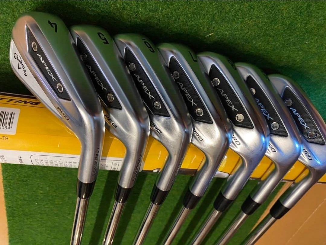 I103 Callaway APEX PRO FORGED 3番 DG S200 Callaway Apex Pro 2024 Irons w/ Steel Shafts | PGA TOUR