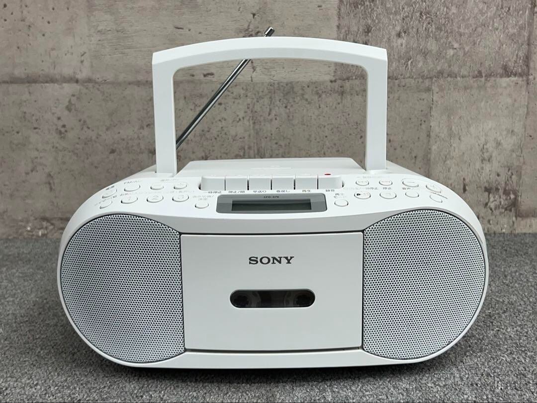 SONY  パーソナルオーディオシステムCFD-S70 CFD-S70_W_side.jpg