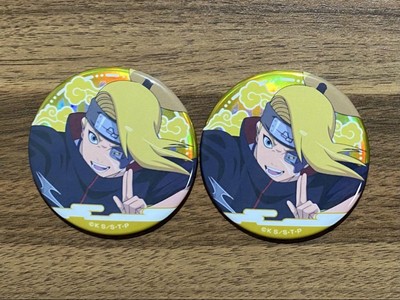 Naruto Original Can Badge Collection Training Ver. Deidara Bandai Japan Limited