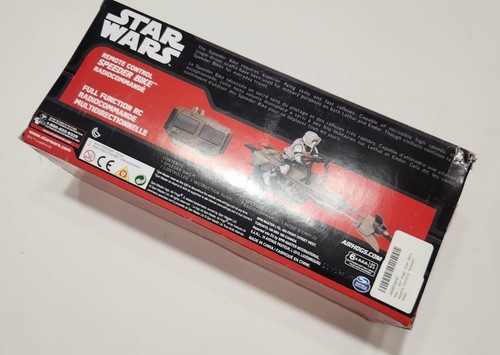 STAR WARS AIR HOGS REMOTE CONTROL SPEEDER BIKE NEW & SEALED HASBRO TOY