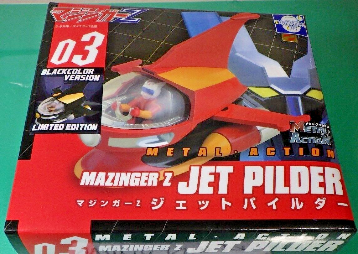 R*3様 未使用 MAZINGER1901 MAZINGER SPECIAL3/ Limited Metal Action No.3 Mazinger Z Jet Pilder Black Color