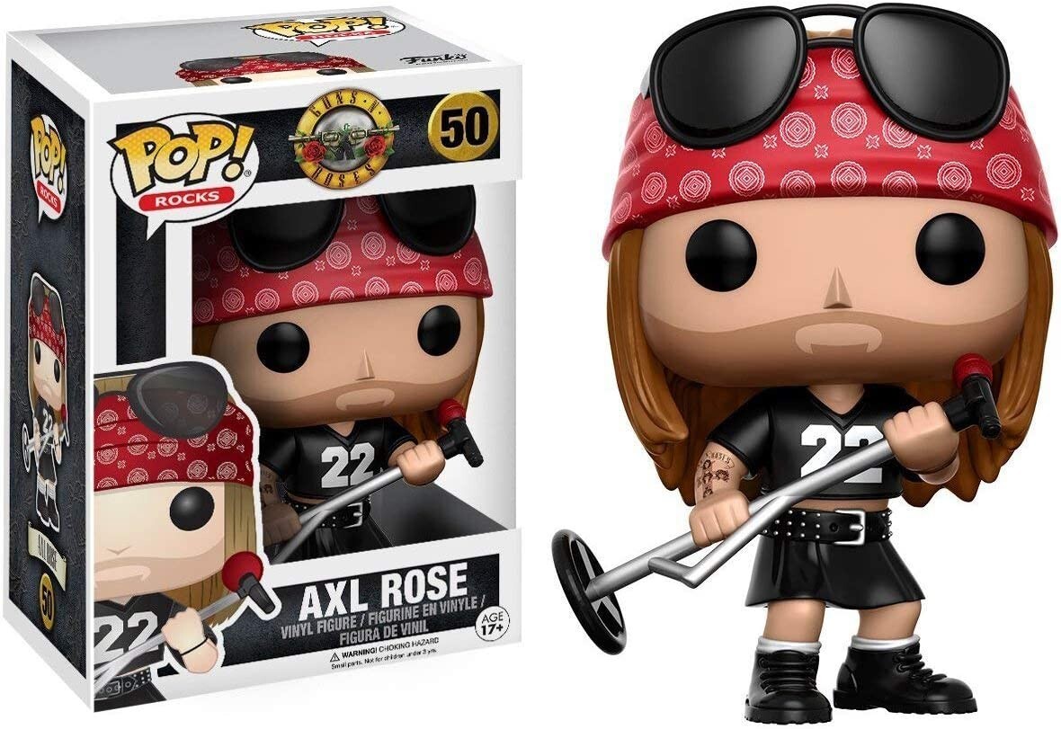 Funko POP！GUNS N' ROSES AXL ROSE フィギュア Amazon.com: Guns N' Roses - Axl Rose Funko Pop! Rocks Vinyl