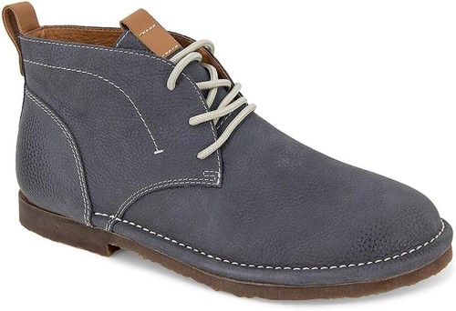 Pre-owned Kenneth Cole Gentle Souls By  Men's Albert Chukka Boot In Dark Grey