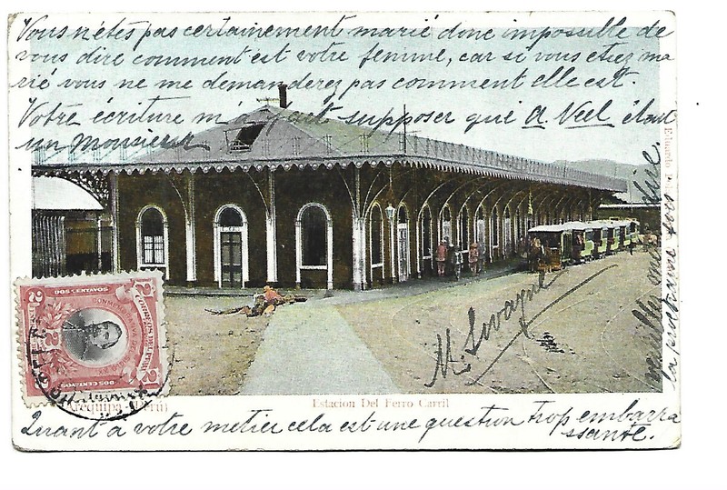 Perou  Arequipa  Estacion Del Ferro Carril