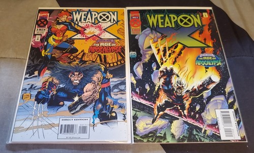 Weapon X #1-4 (1995 Marvel) Age of Apocalypse! Complete Set