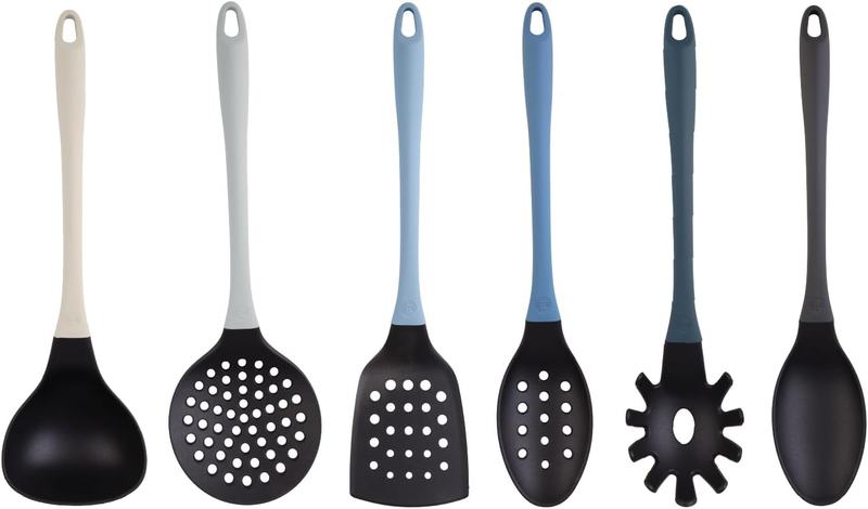 Masterchef Kitchen Utensils Set, Nylon, Blue