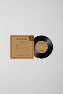 Silk Sonic Leave the Door Open 7'' Vinyl Single Limited Bruno Mars Anderson .Paak