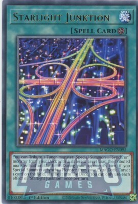 Yugioh Starlight Junktion MAGO-EN095 Rare 1st Edition NM/LP
