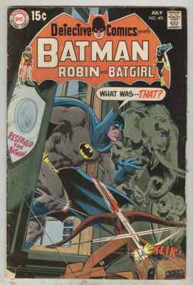 Detective Comics #401 July 1970 VG Neal Adams Cover