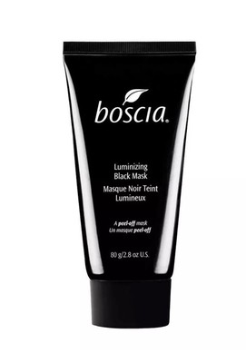 boscia Luminizing Charcoal Mask - Vegan, Cruelty-Free Peel-Off Face Mask - 2.8oz