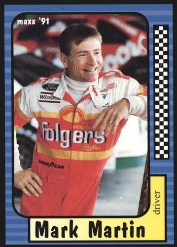 1991 Maxx Collection Update - Mark Martin #6