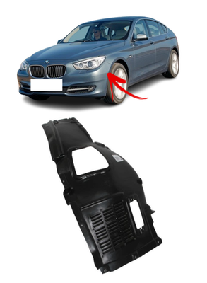 PARA BMW 5 GT F07 2009-2017 NUEVO ARCO DELANTERO EMBELLECEDOR CUBIERTA...