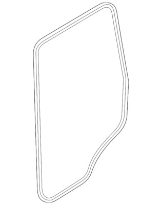Genuine Land-Rover Door Weather-Strip LR013943