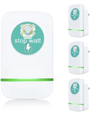 4-Pack Stop Watt Stopwatt Energy Saving Device Pro Power Saver Power Pro Energy