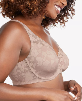 BALI Passion for Comfort Smooth Lace Underwire Bra 6590 Evening blush 36DD