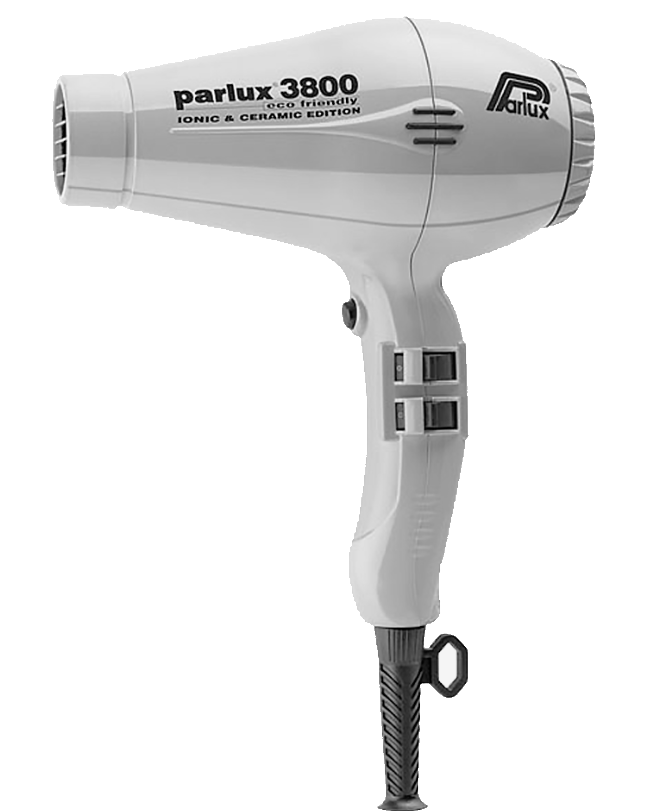 Parlux 3800 Eco Friendly Ionic & Ceramic Professional Hair Dryer | Silver