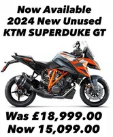 New Unused 2024 KTM 1290 Super Duke GT NOW 15099.00 on 0% APR