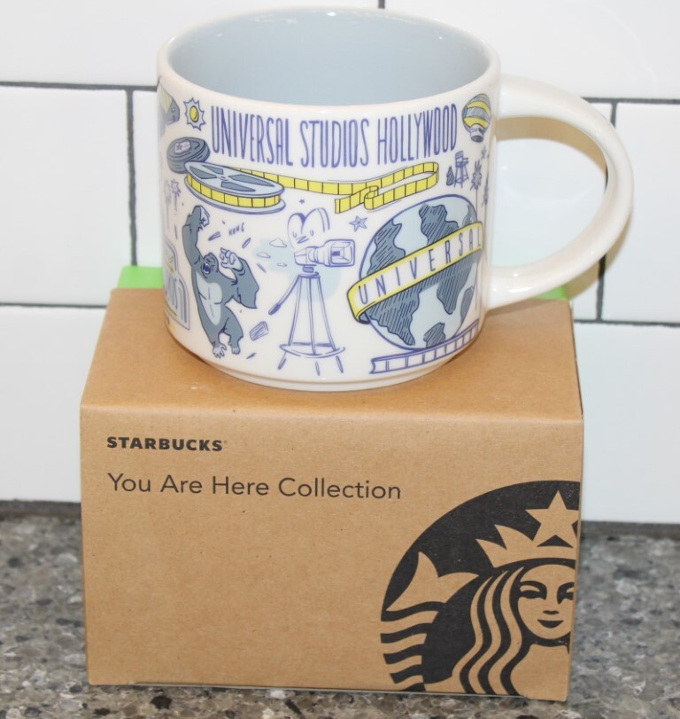 Disney Starbucks Been There Universal Studios Hollywood Mug