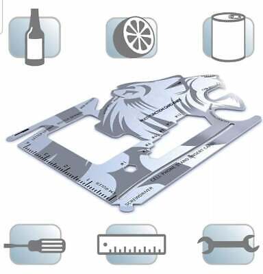 Credit Card Tool Wallet Multitool: Best Pocket All In One Multi Tools 2 pack