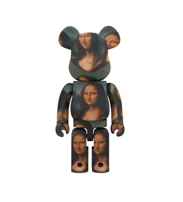 BE@RBRICK LEONARD DE VINCIMona Lisa1000％ BE@RBRICK 1000% LEONARD DE VINCI Mona Lisa MEDICOM TOY Bearbrick
