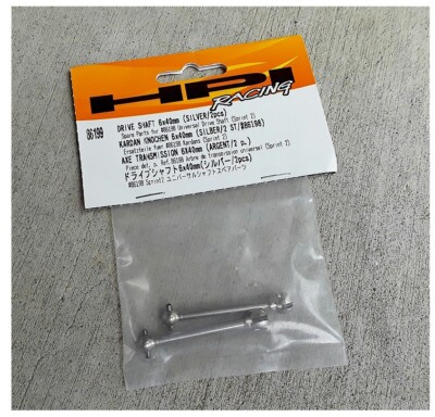 HPI Racing 86199 Drive Shaft 6x40mm (Silver /2pieces) Sprint 2