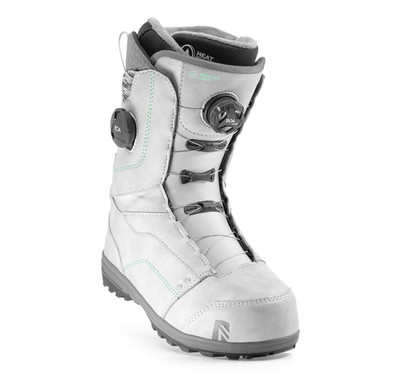 Nidecker Trinity Focus Boa Platinum Grey Womens 2020 Snowboard Boots