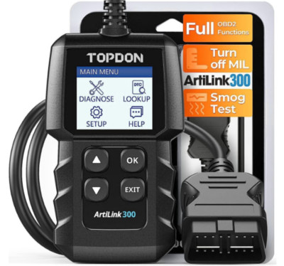  2024 TOPDON AL300 OBD2 Scanner Engine Diagnostic Read & Clear Codes Auto Tool