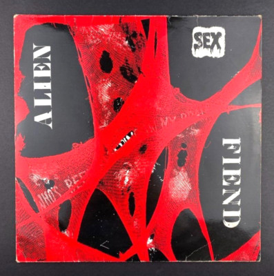 Alien Sex Fiend - Who's Been Sleeping in my Brain   UK Press vinyl record LP VG