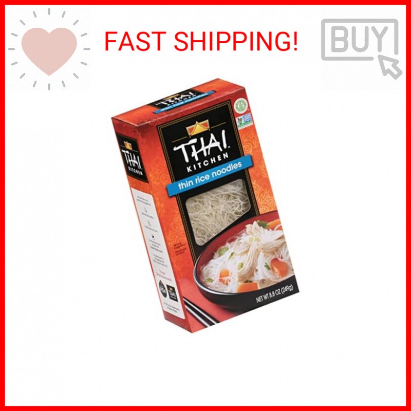 Thai Kitchen Gluten Free Thin Rice Noodles, 8.8 oz