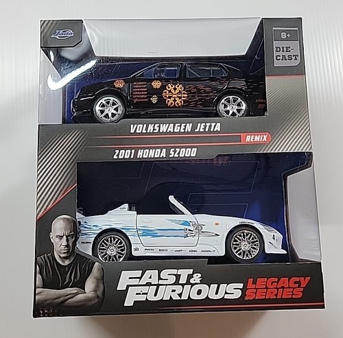 Fast & Furious Twin Pack REMIX 2001 Honda S2000 AND VW Jetta