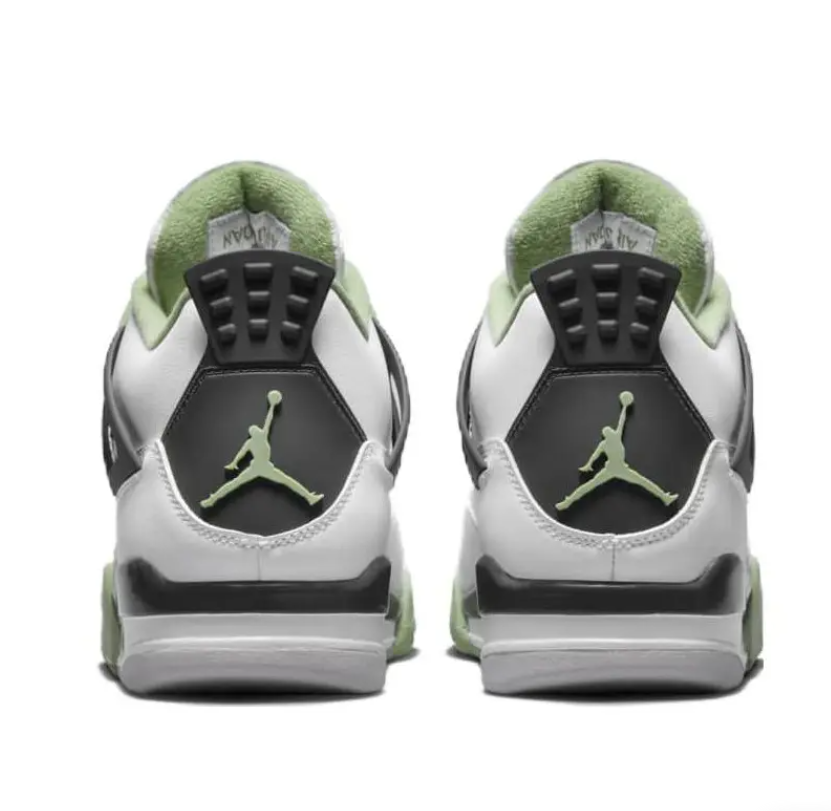 Pre-owned Nike Air Jordan 4 Retro Mid Seafoam Aq9129-103 Women's Shoes In Green
